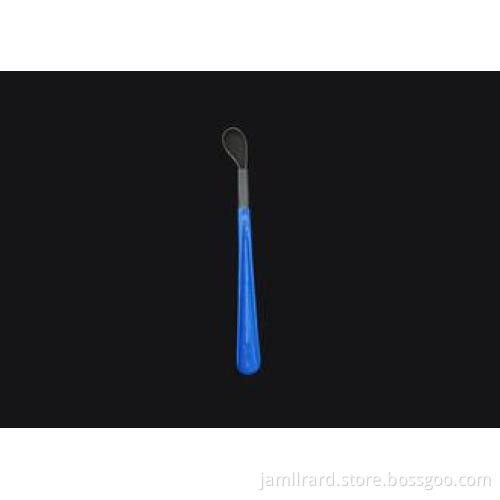 Blue Virgin Polystyrene plastic Extra Long Handle Shoe Horn